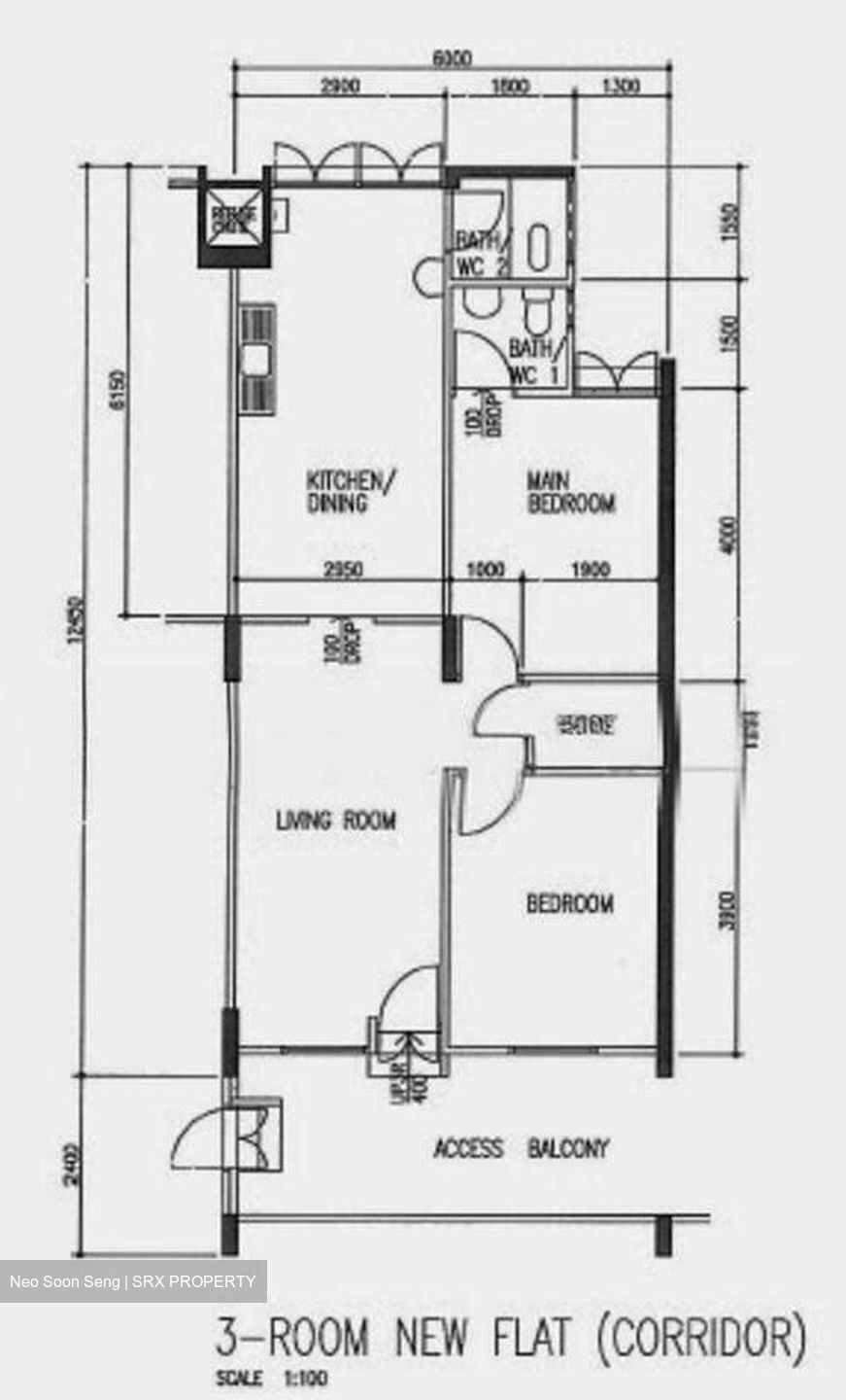 Blk 71 Siglap Lucky Valley (Bedok), HDB 3 Rooms #504543961